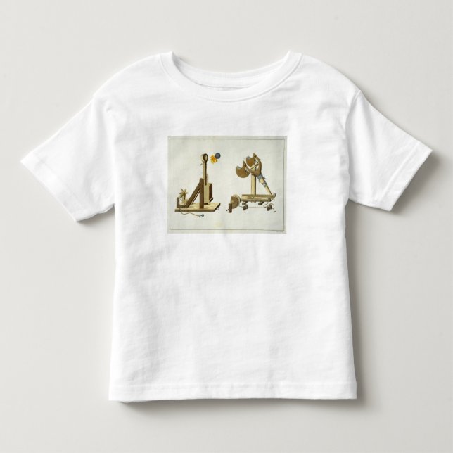 Camiseta De Bebé Honda con el "fuego griego", placa 'de una (Anverso)