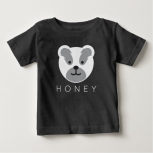 Camiseta De Bebé Honey Badger