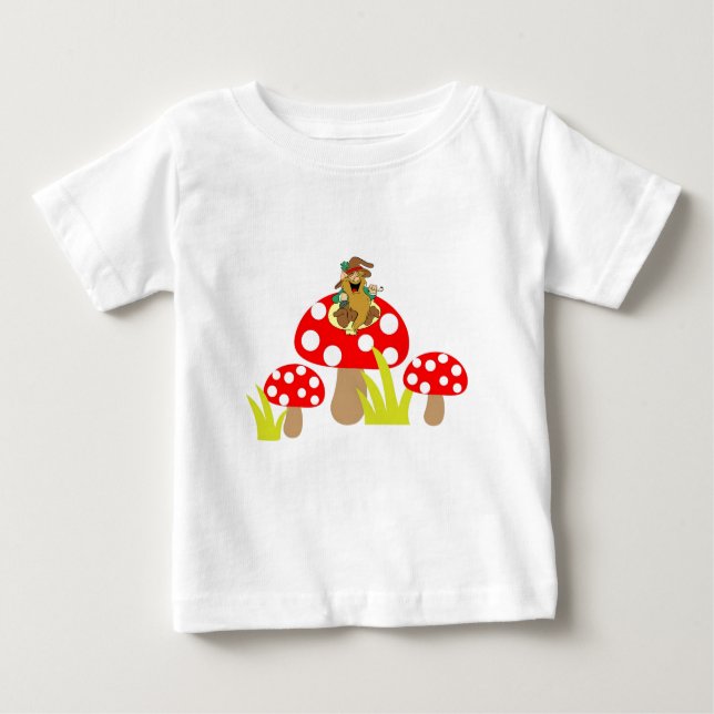 Camiseta De Bebé Hongos (Anverso)