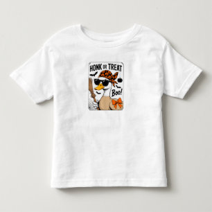 Camiseta De Bebé ¡🎃 Honk o Treat, Boo! 👻