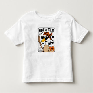 Camiseta De Bebé ¡🎃 Honk o Treat, Boo! 👻