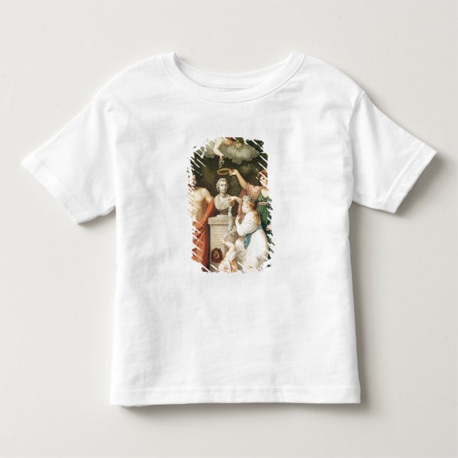 Camiseta De Bebé Honrar el busto de Linnaeus (Anverso)