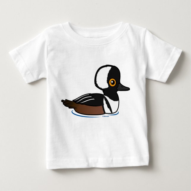 Camiseta De Bebé Hooded Merganser (Anverso)