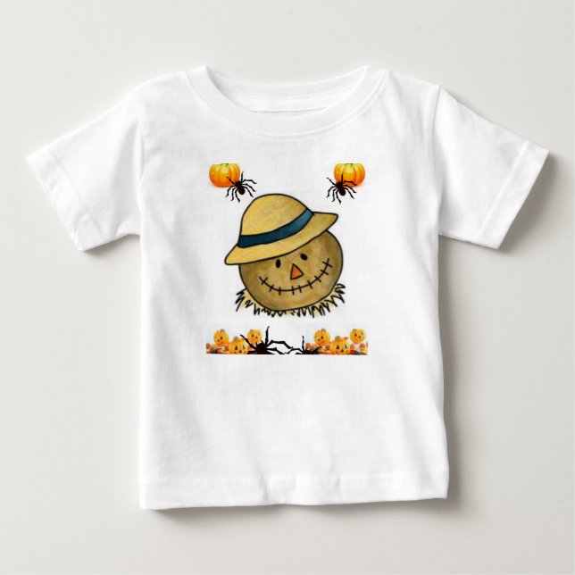 Camiseta De Bebé Hoodie Halloween Toddlers (Anverso)
