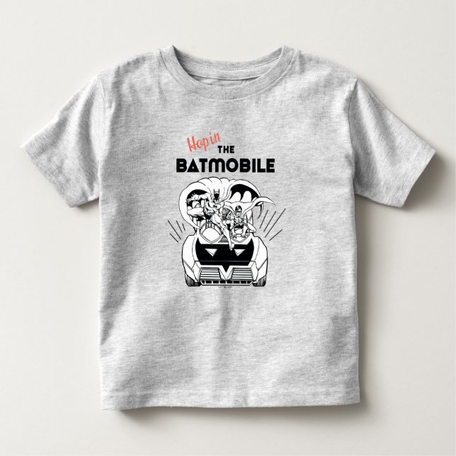Camiseta De Bebé Hop in the Batmobile (Anverso)
