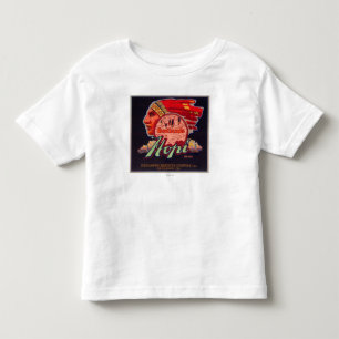 Camiseta De Bebé Hopi LabelRedlands anaranjado, CA