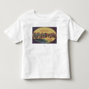 Camiseta De Bebé Hopkinsville, Kentucky - escenas grandes de la