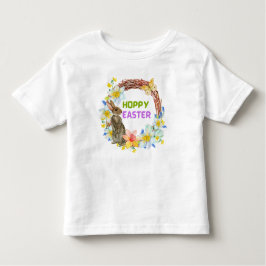 Camiseta De Bebé Hoppy Easter