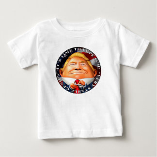 Camiseta De Bebé Hora de acusar, "genio muy estable "