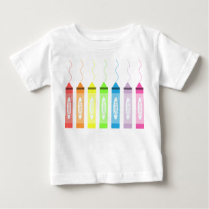 Camiseta De Bebé ¡Hora de colorear!