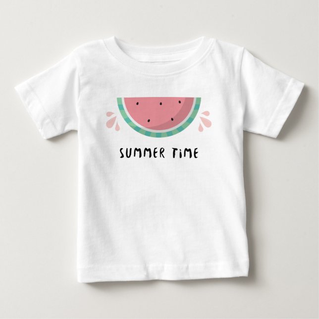 Camiseta De Bebé Hora de verano (Anverso)