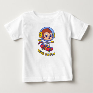 Camiseta De Bebé Hora de volar