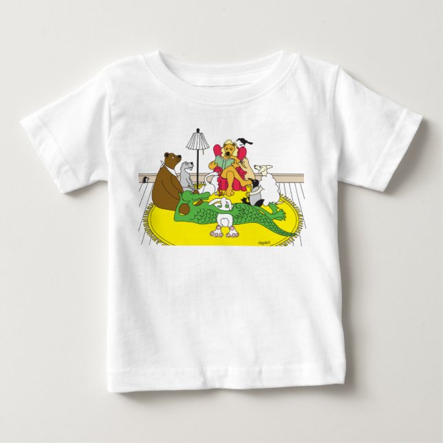 Camiseta De Bebé Hora del cuento  (Anverso)