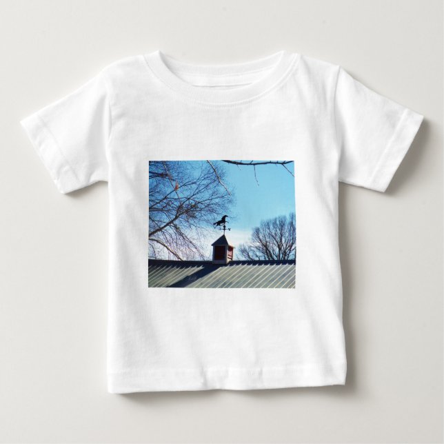 Camiseta De Bebé Horario Vane Blue Sky (Anverso)