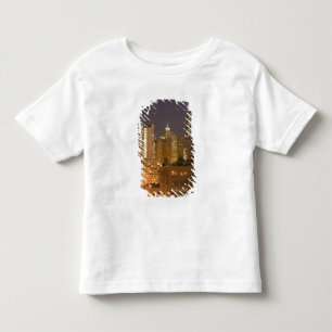 Camiseta De Bebé Horizonte de Chicago, Illinois, desde West Loop en