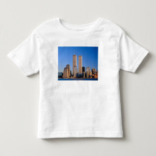 Camiseta De Bebé Horizonte de Manhattan y río Hudson, Nueva York, 2