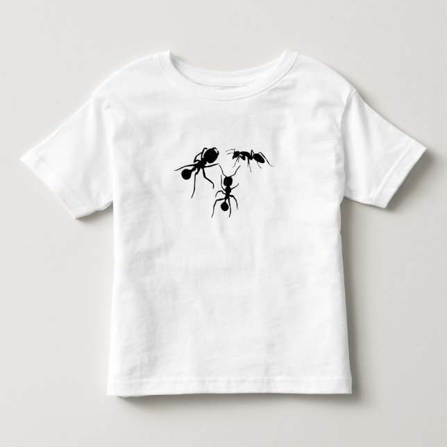 Camiseta De Bebé Hormigas (Anverso)