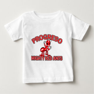 Camiseta De Bebé Hormigas rojas poderosas de Progreso