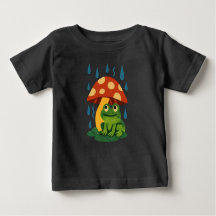 Horrible rana Personalizado bajo toadstool Lluvia 