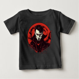 Camiseta De Bebé Horror de ojos rojos