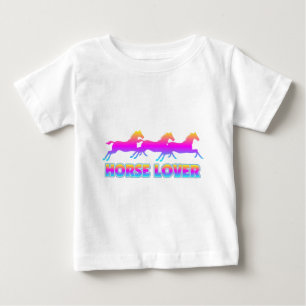 Camiseta De Bebé Horse Lover
