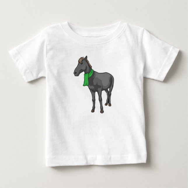 Camiseta De Bebé Horse Scarf (Anverso)
