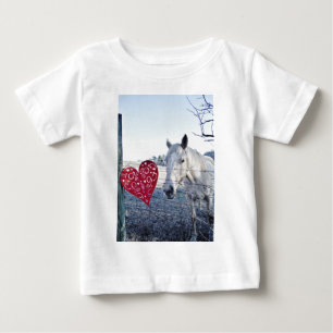 Camiseta De Bebé HORSE Valentine