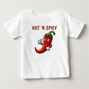 Camiseta De Bebé Hot and Spicy Lover