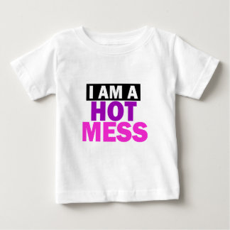 CAMISETA DE BEBÉ HOT MESS
