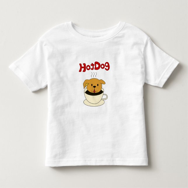 Camiseta De Bebé Hotdog (Anverso)