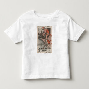 Camiseta De Bebé Hotel Colorado y poster de los baños