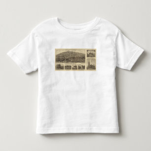 Camiseta De Bebé Hotel de la cabaña de Idlewood cerca de Pittsburg