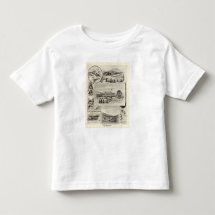 Camiseta De Bebé Hotel de parque de los ciervos