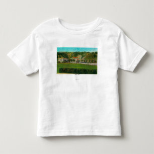 Camiseta De Bebé Hotel Lebec y ruta de GroundsRidge, CA