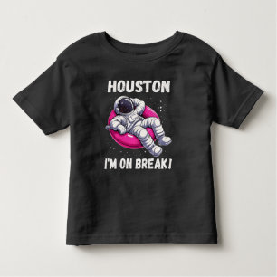 Camiseta De Bebé Houston, estoy de descanso - astronauta relajante