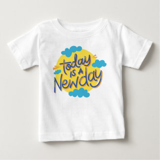 Camiseta De Bebé Hoy es un nuevo día: la nueva y pequeña edición