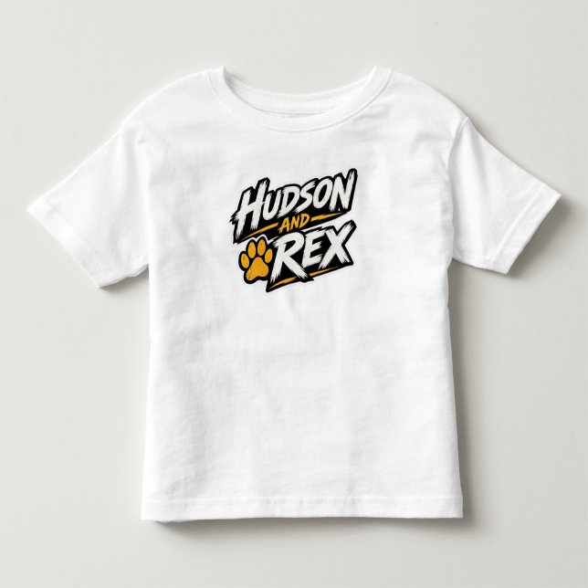 Camiseta De Bebé Hudson y Rex (Anverso)