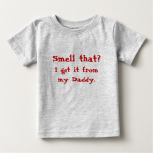 Camiseta De Bebé ¿Huela eso?