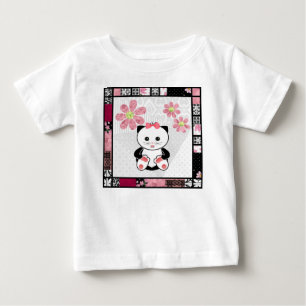 Camiseta De Bebé Huella infantil de ilustracion gatito