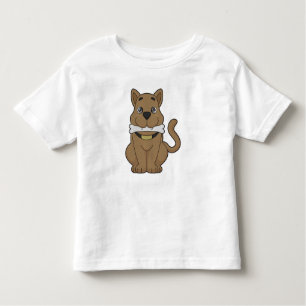 Camiseta De Bebé Hueso de perro