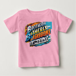Camiseta De Bebé Hueso troncal hermano