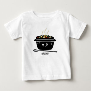 Camiseta De Bebé Huevo caliente del queso de soja del guisado de