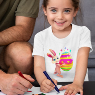 Camiseta De Bebé Huevo de Pascua de Semana Santa Feliz Caza de Huev