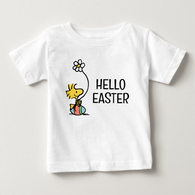 Camiseta De Bebé Huevo de Pascua Woodstock (Anverso)