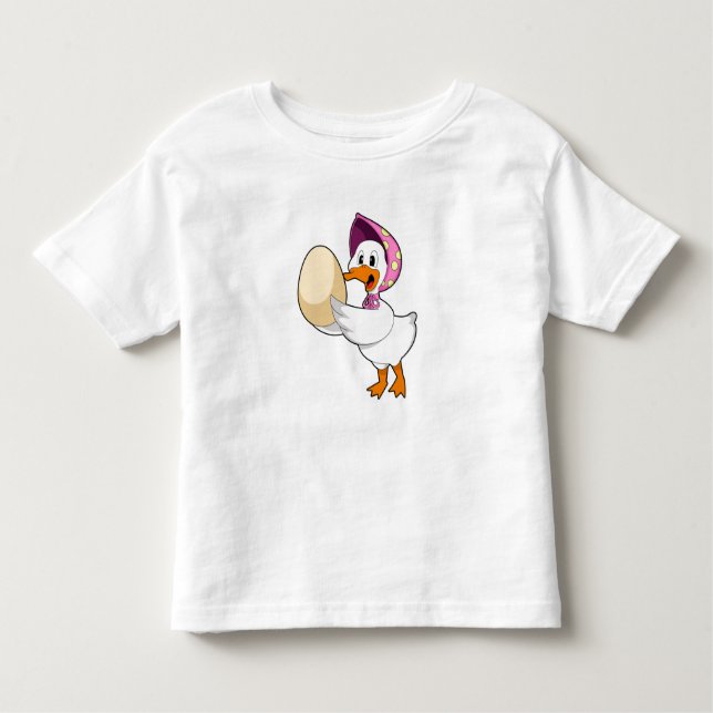 Camiseta De Bebé Huevo de pato (Anverso)