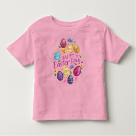 Camiseta De Bebé Huevo del Día de Pascua, divertida Pascua