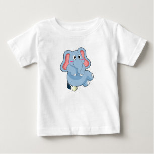 Camiseta De Bebé Huevo elefante