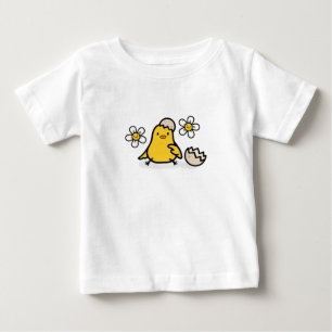 Camiseta De Bebé Huevo y pollo