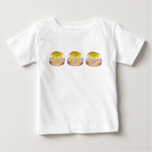 Camiseta De Bebé Huevos Benedict Breakfast Diner Food Foodie Ham
