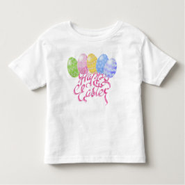 Camiseta De Bebé Huevos de Pascua para niños, feliz día de Pascua, 